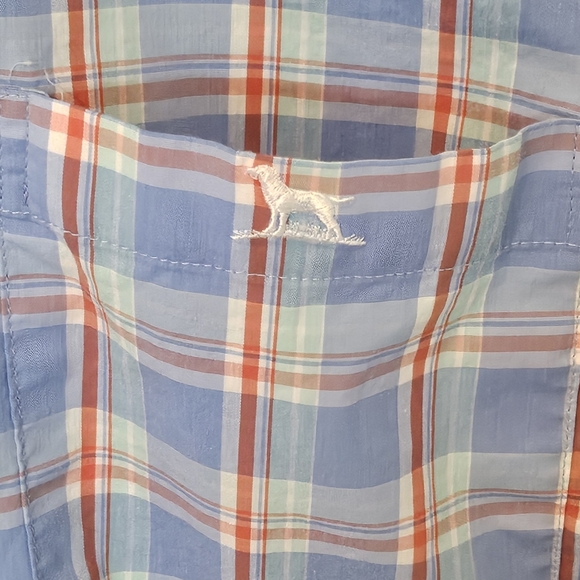 Over Under Performance Button Down Plaid Shirt - Size Medium - Made in the USA - Picture 3 of 7